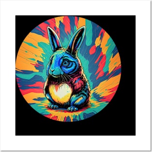 Easter rabbit Posters and Art